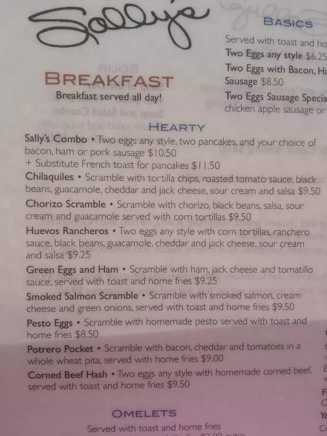 Sally’s Restaurant