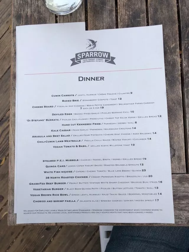 Sparrow Bar and Kitchen
