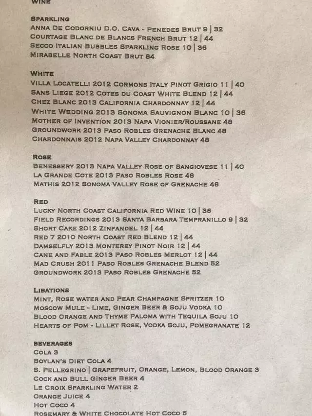 Sparrow Bar and Kitchen