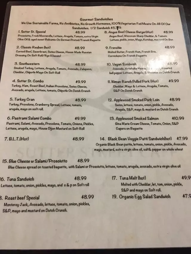 Sutter St. Cafe