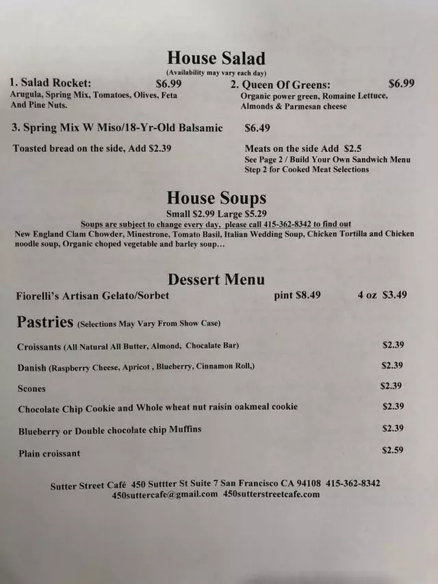 Sutter St. Cafe