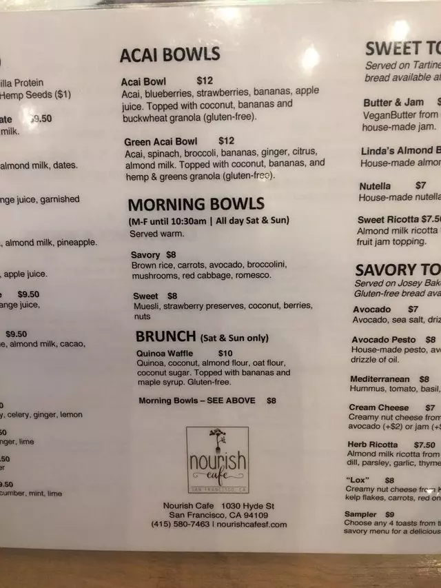 Nourish Cafe