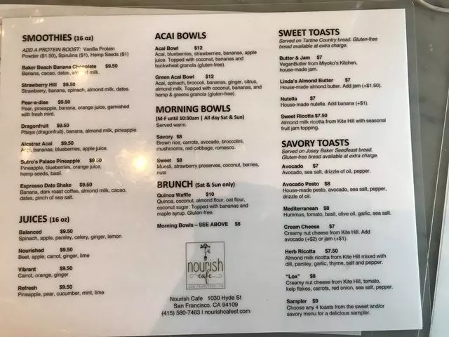 Nourish Cafe