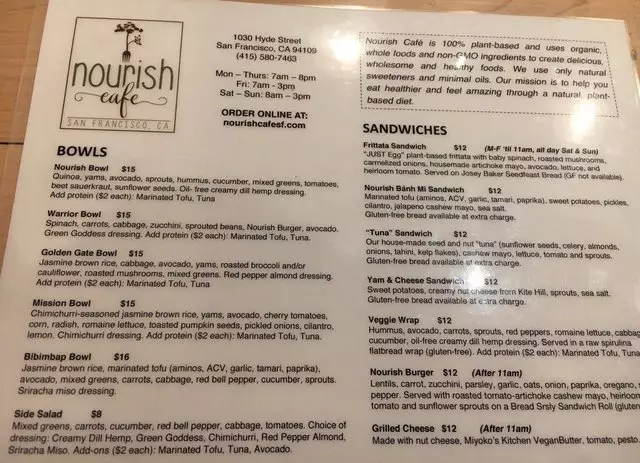Nourish Cafe