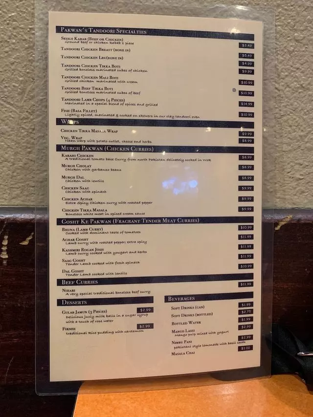 Pakwan Restaurant - 16th Street