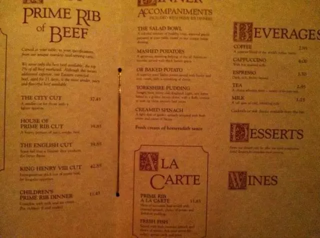 House of Prime Rib