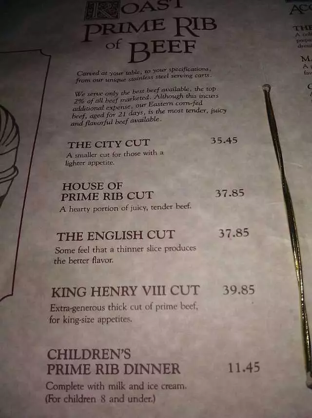 House of Prime Rib