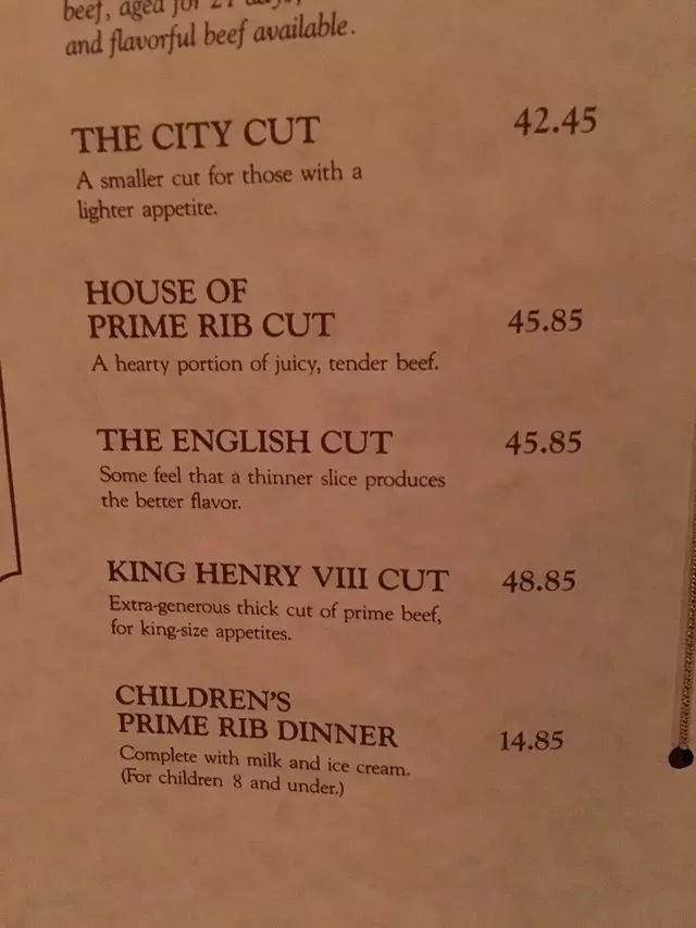 House of Prime Rib