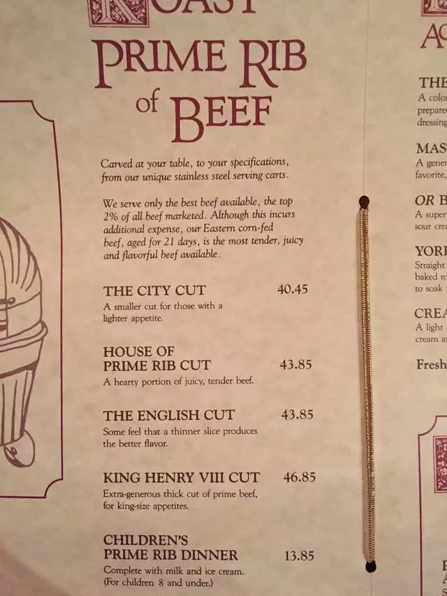 House of Prime Rib