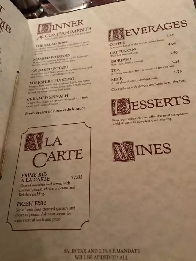 House of Prime Rib