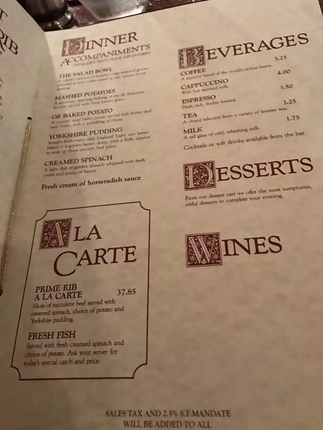 House of Prime Rib