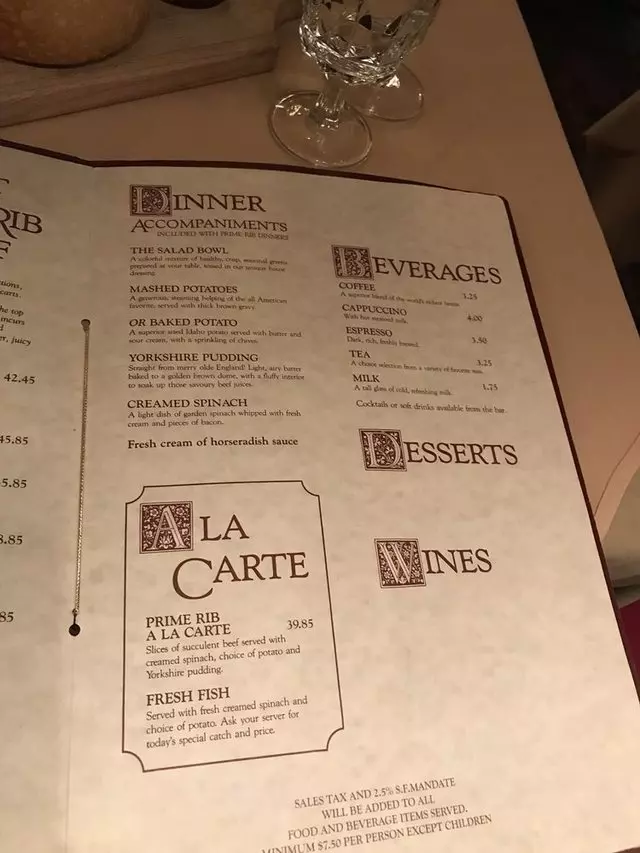 House of Prime Rib
