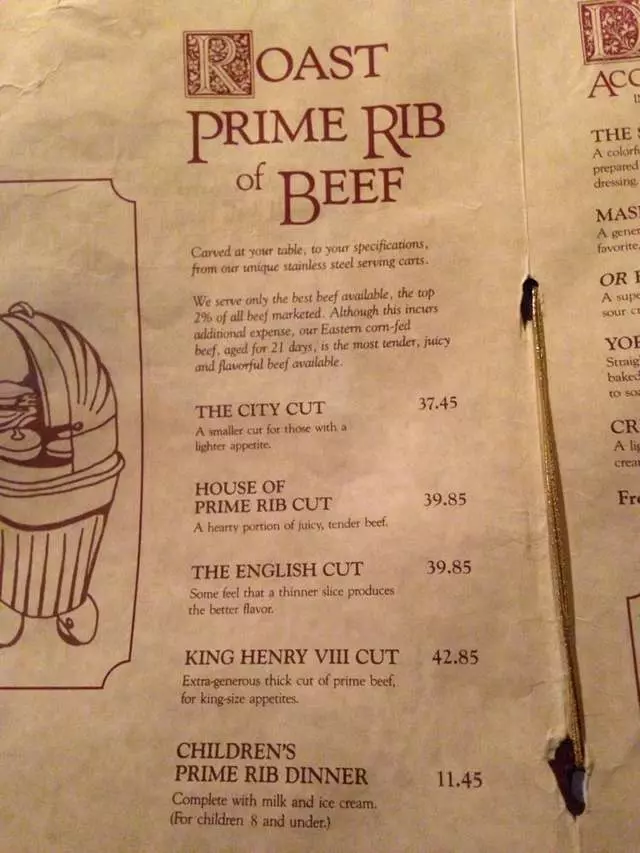 House of Prime Rib