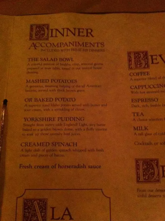 House of Prime Rib
