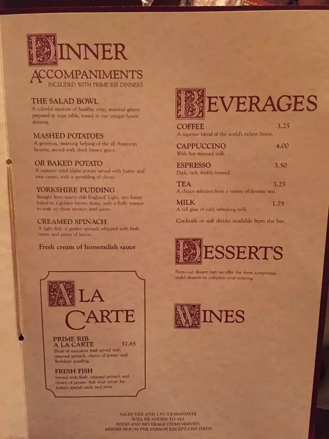 House of Prime Rib