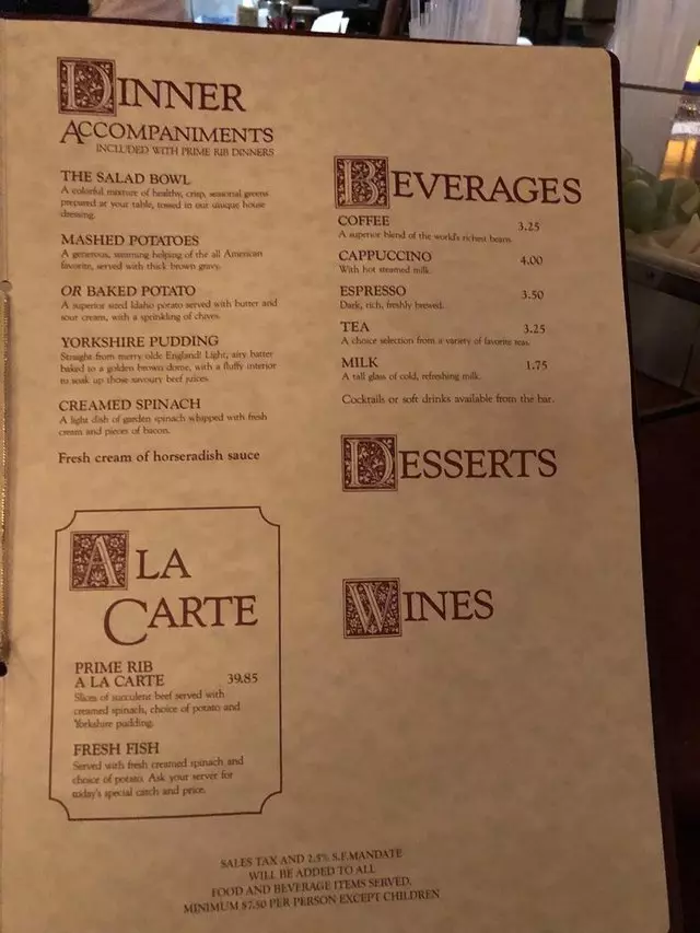 House of Prime Rib