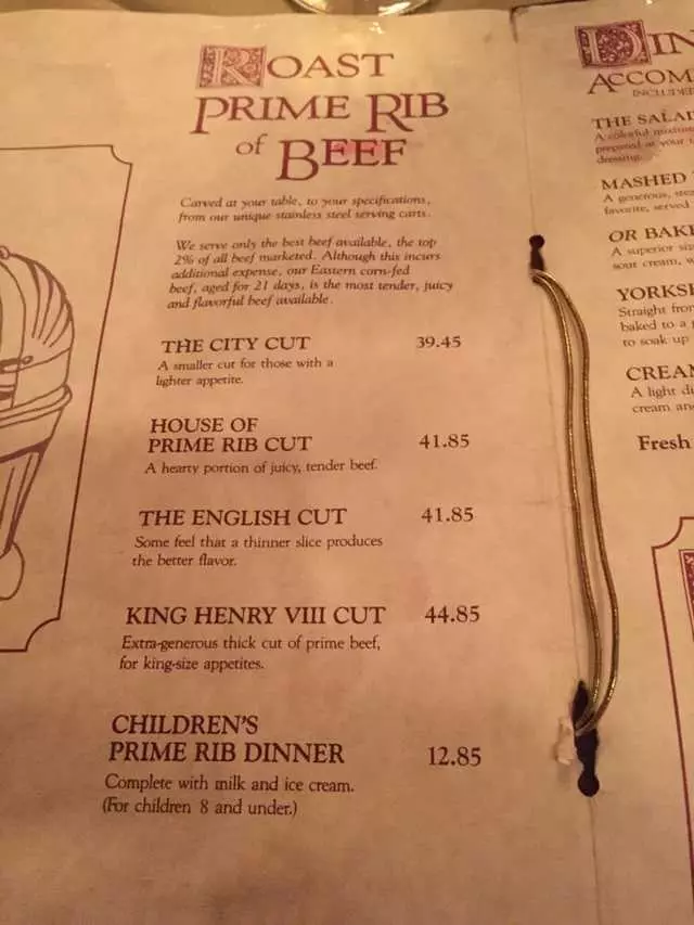 House of Prime Rib