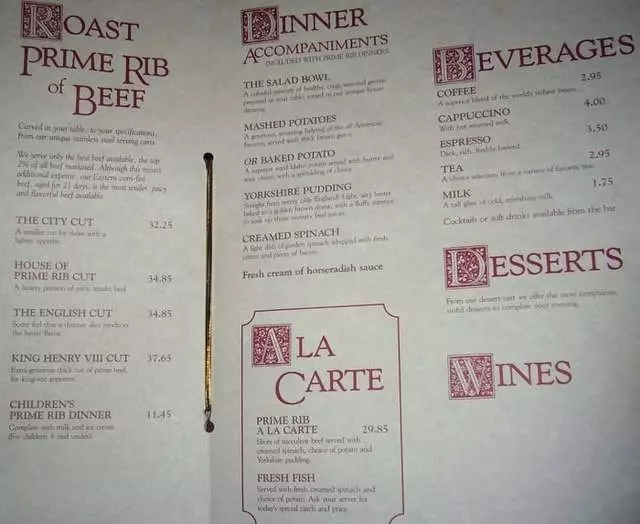 House of Prime Rib