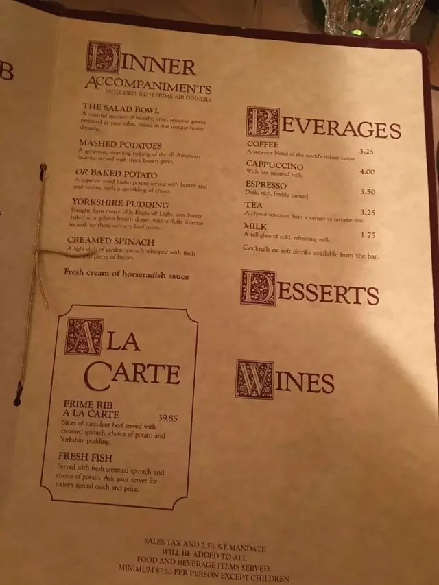 House of Prime Rib