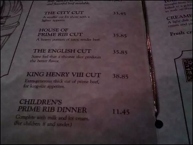 House of Prime Rib