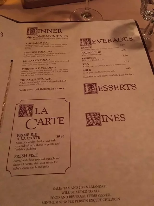House of Prime Rib