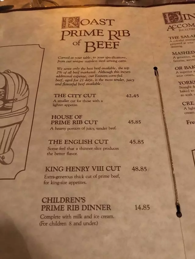 House of Prime Rib