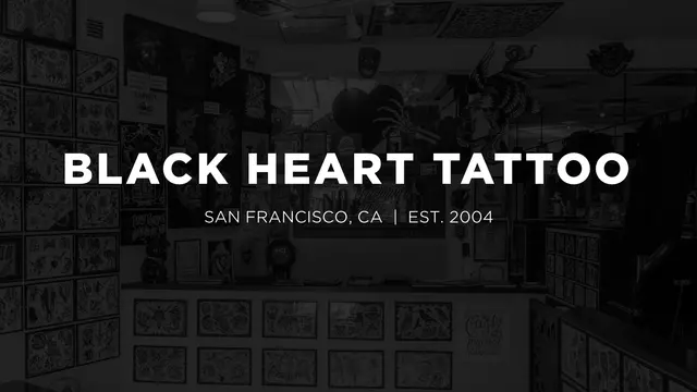 Black Heart Tattoo
