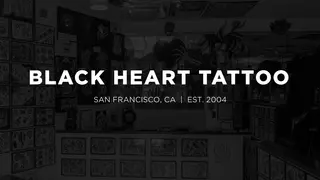 Black Heart Tattoo