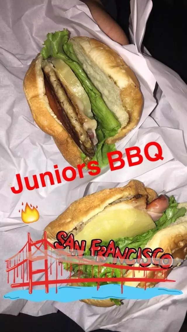Junior Barbecue Burger