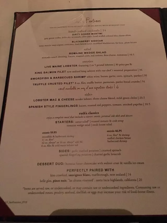 Ruth’s Chris Steak House