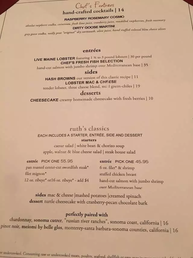 Ruth’s Chris Steak House