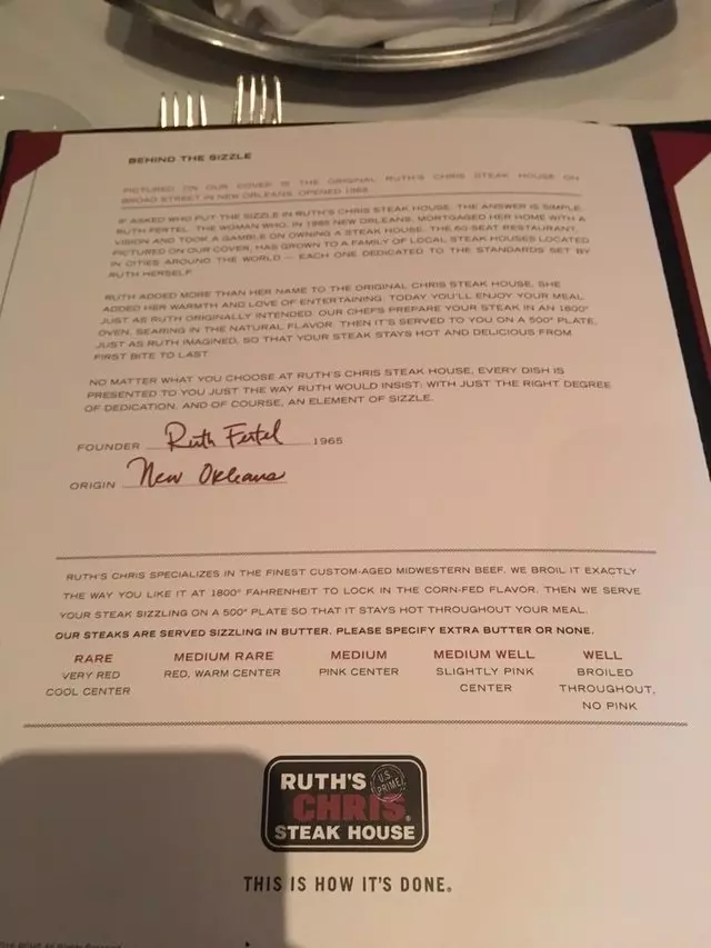 Ruth’s Chris Steak House