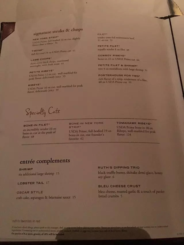 Ruth’s Chris Steak House