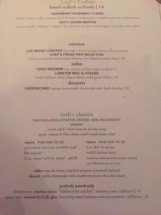 Ruth’s Chris Steak House
