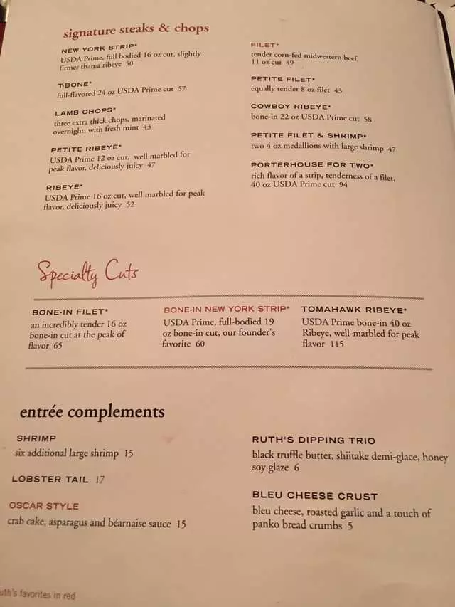 Ruth’s Chris Steak House
