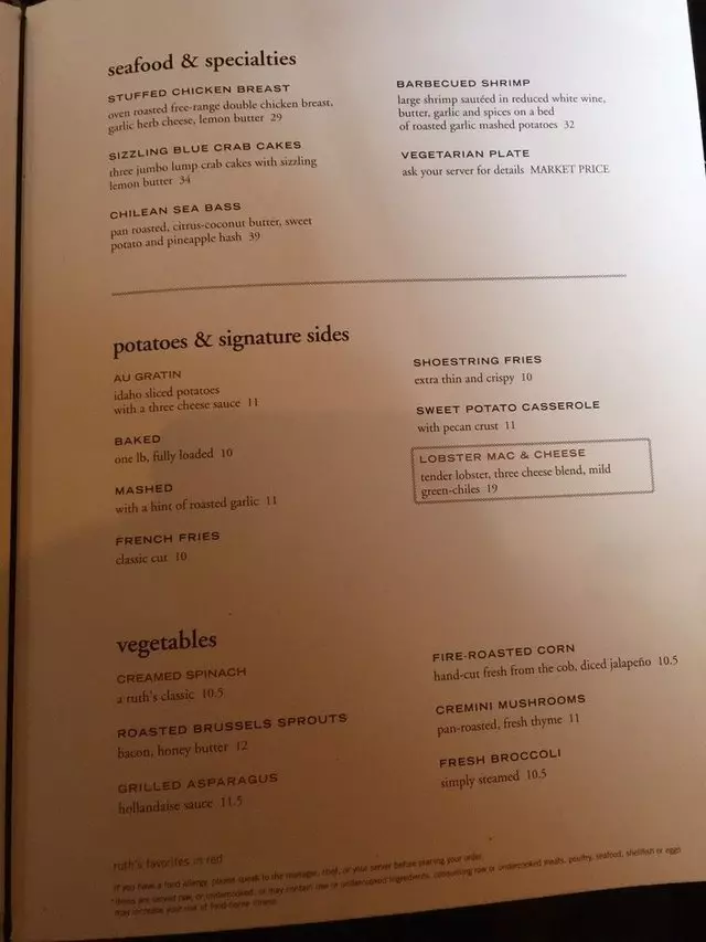 Ruth’s Chris Steak House