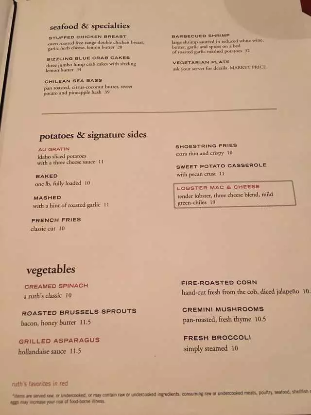 Ruth’s Chris Steak House