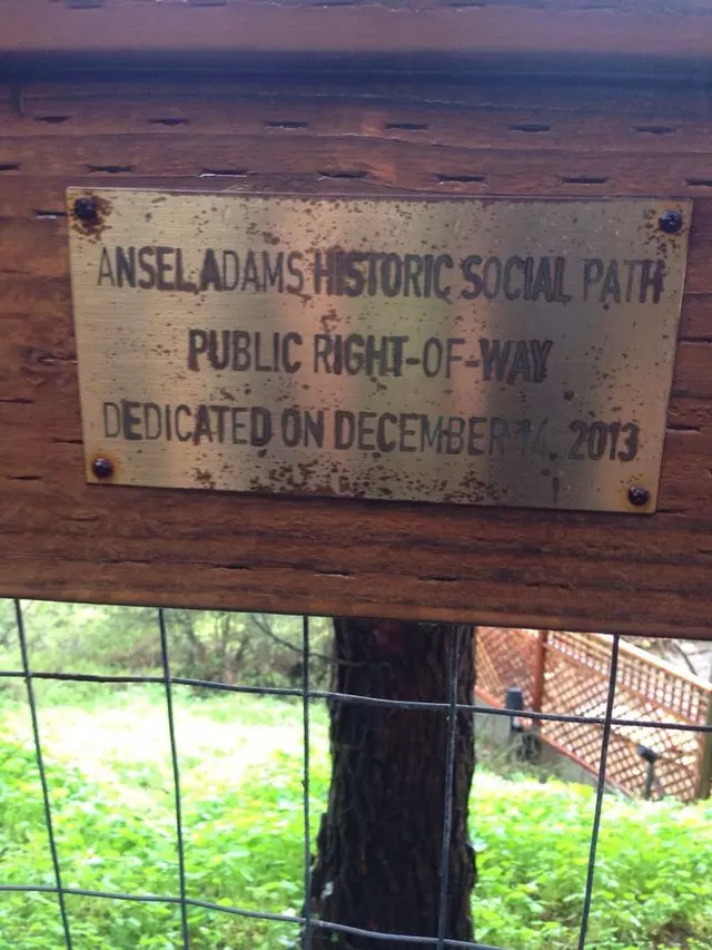 Ansel Adams Historic Social Path